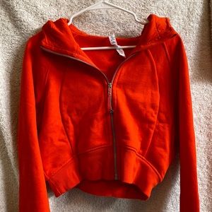 Lululemon Scuba Full-zip Cropped Hoodie